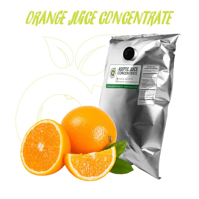 Aseptic Orange Juice Concentrate 65 Brix (Clarified) – Araza Natural Purees