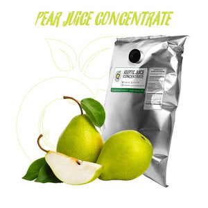 Aseptic Pear Juice Concentrate 65 Brix (Clarified)